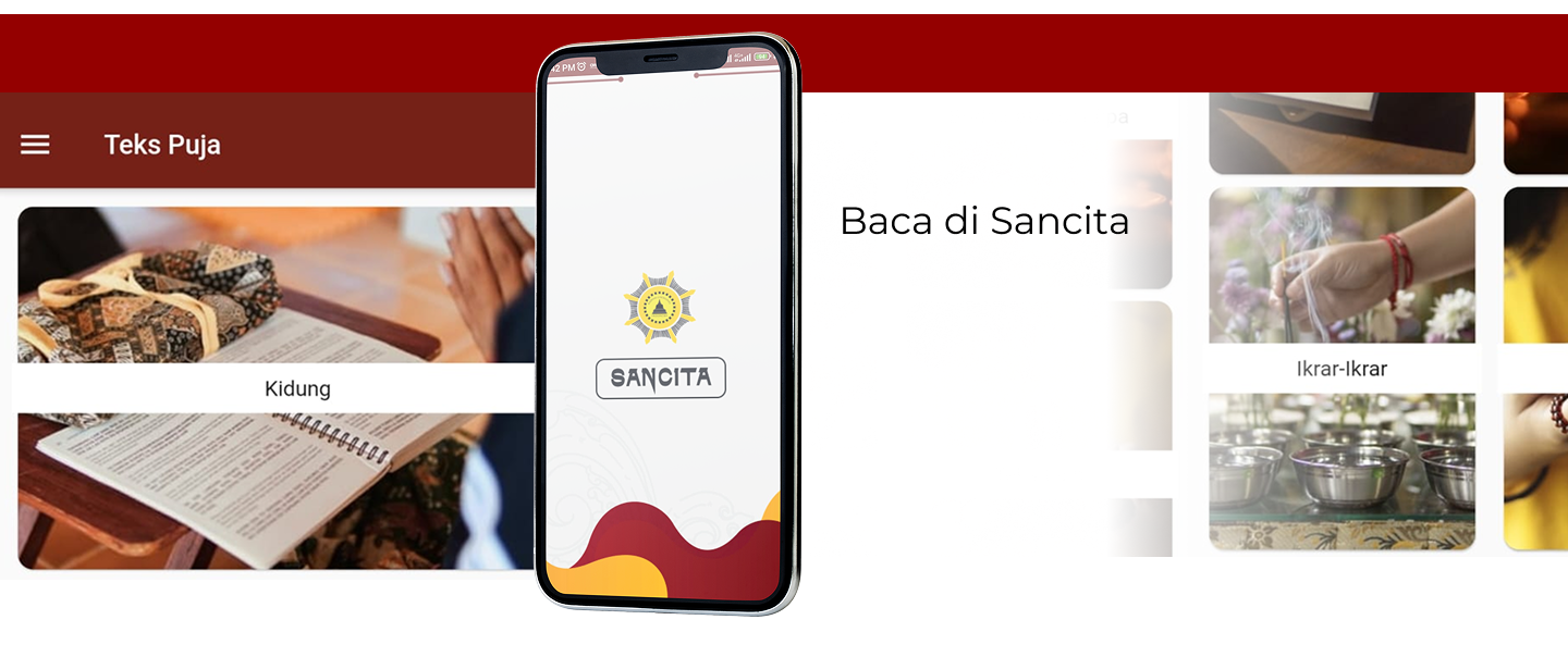 Baca Doa Buddha di Aplikasi Sancita